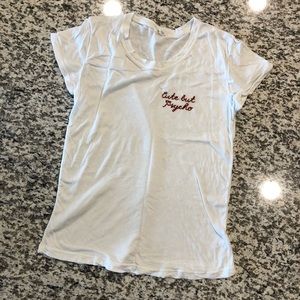 Brandy Melville cute but psycho tee
